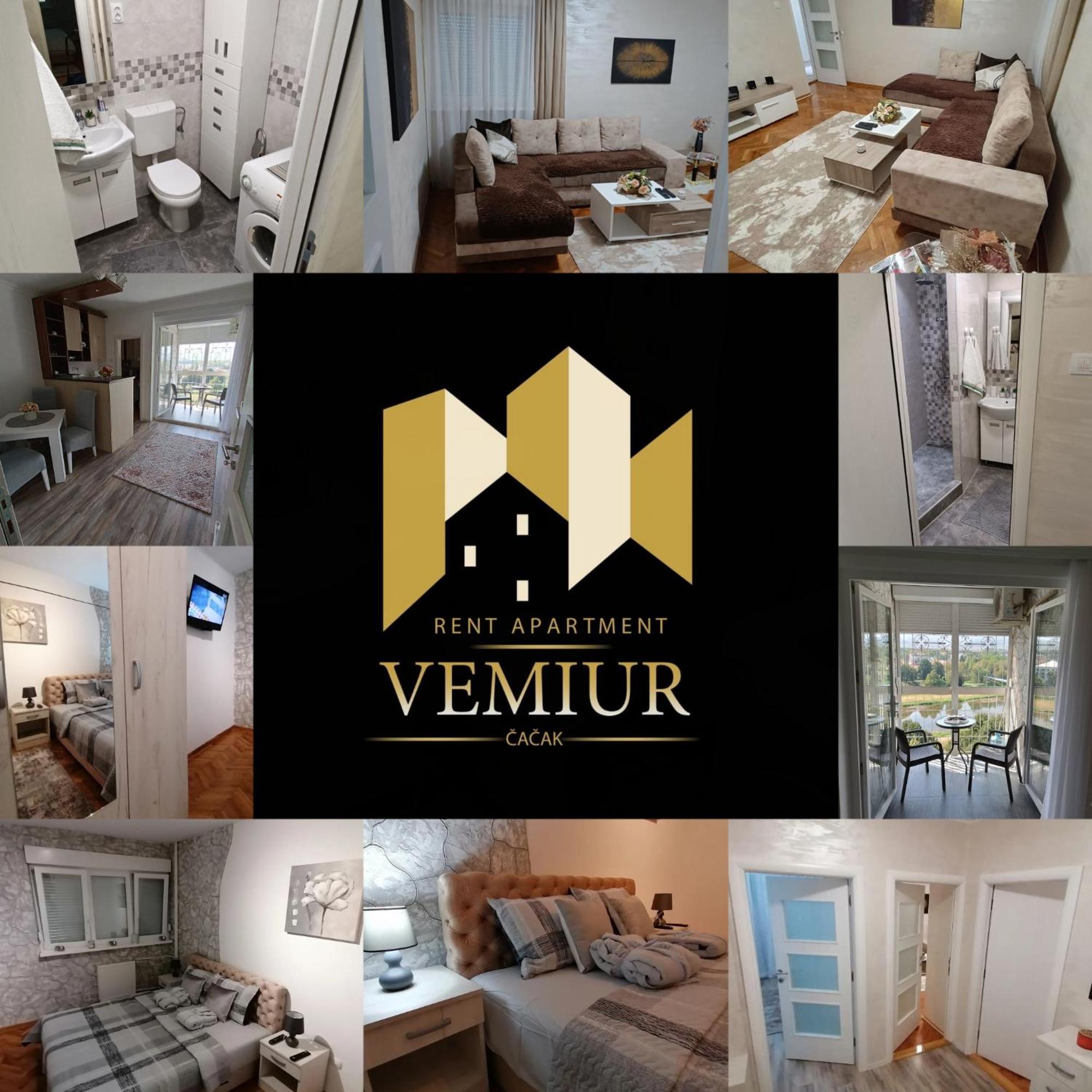Vemiur Apartman Čačak Kültér fotó